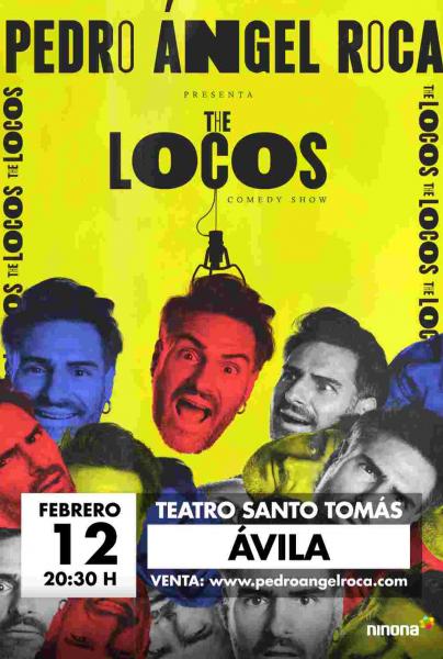 Cartel de PEDRO ÁNGEL ROCA: THE LOCOS