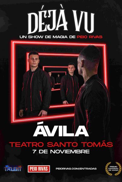 Cartel de PEIO RIVAS: DÉJÀ VU
